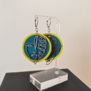 boucle-doreilles-profils-turquoise