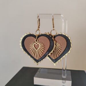 boucle-doreilles-coeur-dore